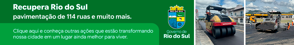 Prefeitura Rio do Sul Julho 2026
